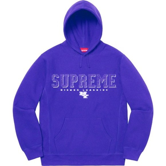 gems hooded sweatshirt supreme